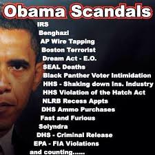 Obama�s Presidency full of major Scandals