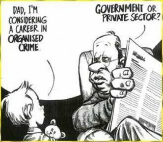 Organised Crime Cartoon News