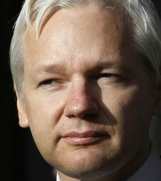 Julian Assange in the Ecuadorean embassy since June 2012